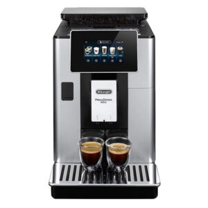 De'Longhi ECAM610.55.SB PrimaDonna Soul Kaffeevollautomat – LatteCrema Milchschaumsystem, 4,3 Zoll Touchdisplay