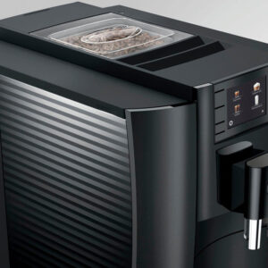 JURA 15802 E6 Kaffeevollautomat – Professioneller Aroma Grinder, Full Black Edition
