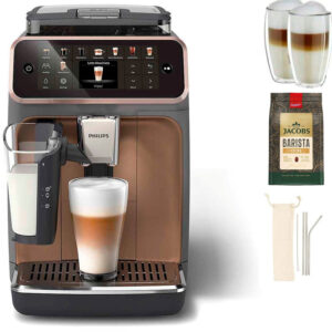 Philips EP5544/80 Kaffeevollautomat – TFT-Display, 20 Kaffeespezialitäten, Heiß oder Eisgekühlt